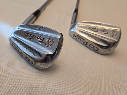 Spalding Top Flite Irons Set 2-9, Professional “Spade” Faces, Synchro Dyned, Red - Picture 11 of 12
