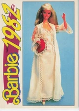 1991 Action/Panini Another First For Barbie 1982 #94 Barbie Fashion Favorites 3