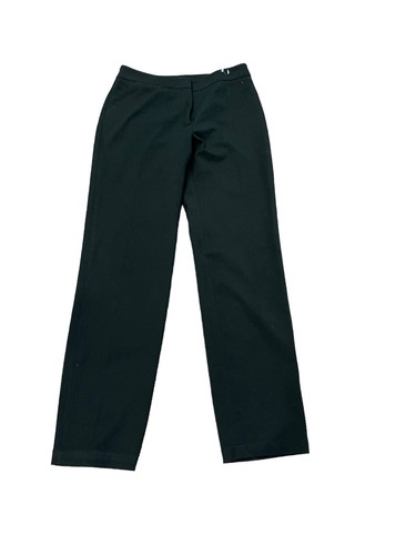 Max Mara Weekend Mujer Talla 8 Frente Plano Negro Pantalón Cápsula Armario - Imagen 3 de 15