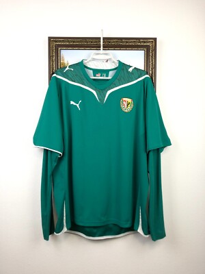 Slask Wroclaw Home football shirt 2010 Soccer Long Sleeve Puma Mens Trikot XXL