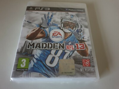 Madden NFL 13. PS3 Spiel. BRANDNEU UND VERSIEGELT. (PlayStation 3, PAL)