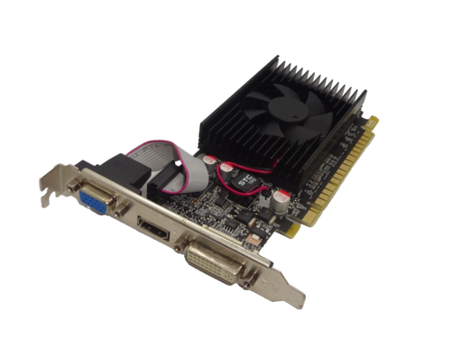 XFX nVIDIA GeForce GT 610 2GB DDR3 PCI-e GRAFIKKARTE VGA HDMI DVI #GK9770 - Bild 1 von 2
