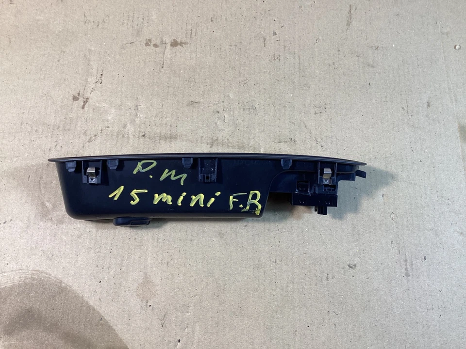 Interruptor de ventana delantera derecha Mini Cooper Paceman 2013-2016 con cubierta 9294884-01 OEM. Foto 4 de 4