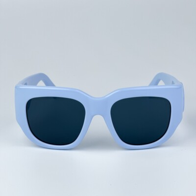Gucci GG1545S 004 BRAND NEW Sunglasses Light Blue Women Square Gucci GG1545S 004 Sunglasses Shiny Light-Blue - eye-oo.com main image 4