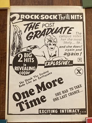 Post Graduate / One More Time -1sheet Movie Poster - Sex