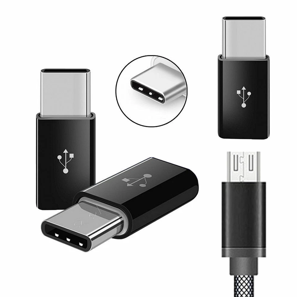 lote de 15 Adaptadores de Datos Micro USB a USB 3.1 Tipo-C Seguimiento Gratis Incluido Foto 2 de 3