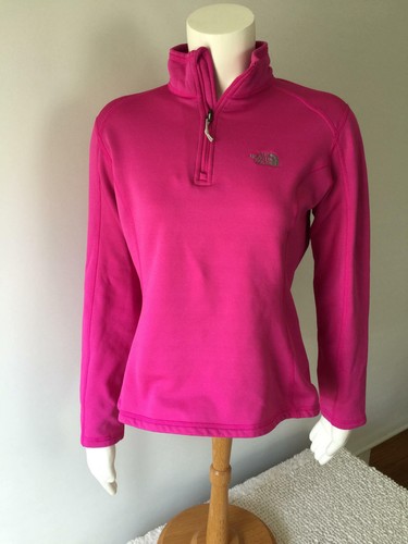 Gently Used The North Face Quarter Zip Stretch Pullover in Pink Women's M