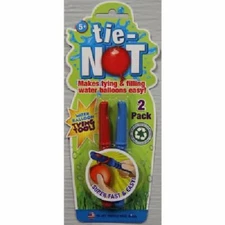 Tie-Not Water Balloon Tying Tool - 2 Pack PLUS pack of 500 Water Balloons