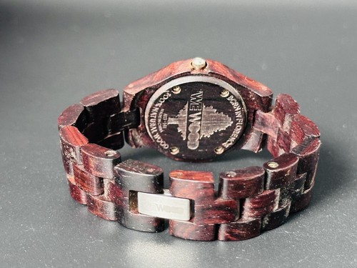 Working WEWOOD ORIGINAL WOOD WATCH - A13-141 - Unisex - Small Band - V2 - Picture 7 of 11