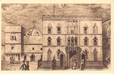 A619 Algeria Ketchaoua Mosque and Government Palace Art postcard