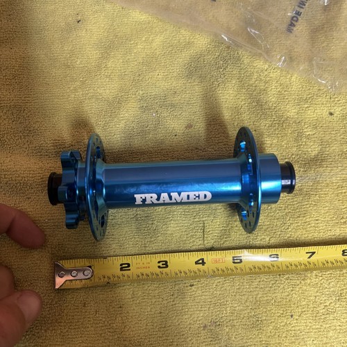 Gerahmt 32h 150 mm x 15 mm vordere Nabe blau Fahrrad Radnabe fett Fahrrad Komponente - Bild 10 von 12