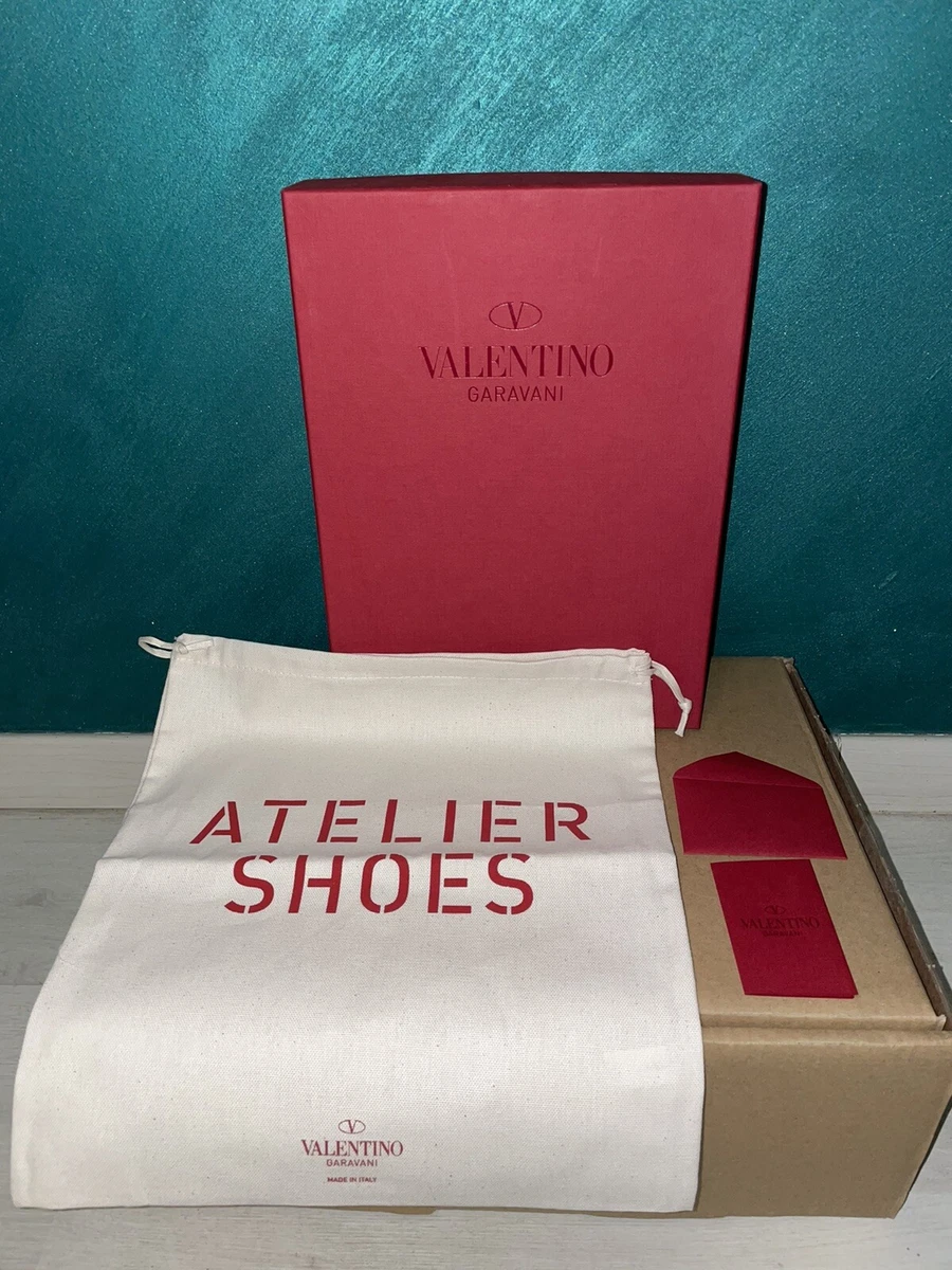 Dynamics Inspektion ordbog Valentino Garavani Rockstud Atelier Shoes Empty Shoes Box New VALENTINO  Dust Bag | eBay