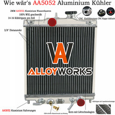 Aluminium K&uuml;hler F&uuml;r Honda Logo Lachic EV Plus GA3 1,3L MT/AT 00-ON 08