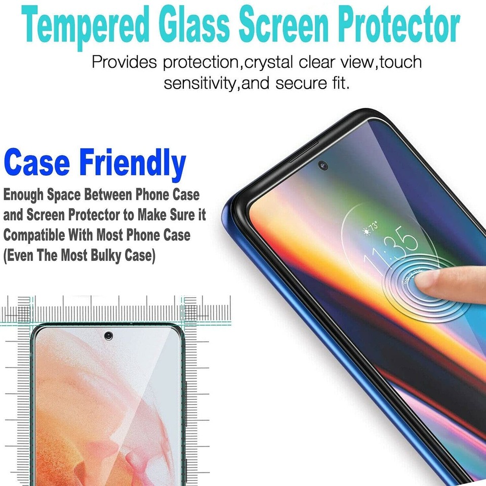 Shockproof Case With Tempered Glass For Moto G Power 5G 2024 - Dual Layer Rugged Phone Cover