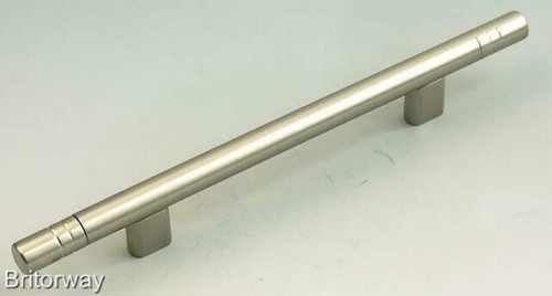 Jaladera Gala 128 Níquel Satinado Cepillado