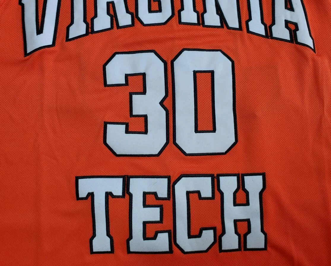 Curry Virginia Tech #30 Jersey
