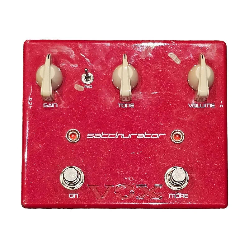 ギター vox satchurator js-ds Joe satriani VOX JS-DS Satchurator Satriani Distortion Effect Pedal US