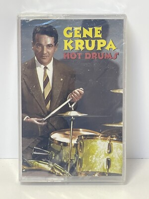Krupa Swings By Gene Krupa Cassette Tape New Old Stock Nos Sealed 1996
