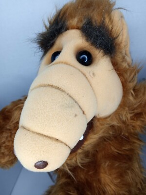 Vintage ALF 18” Plush Stuffed Animal Doll Toy Coleco 1986 Alien