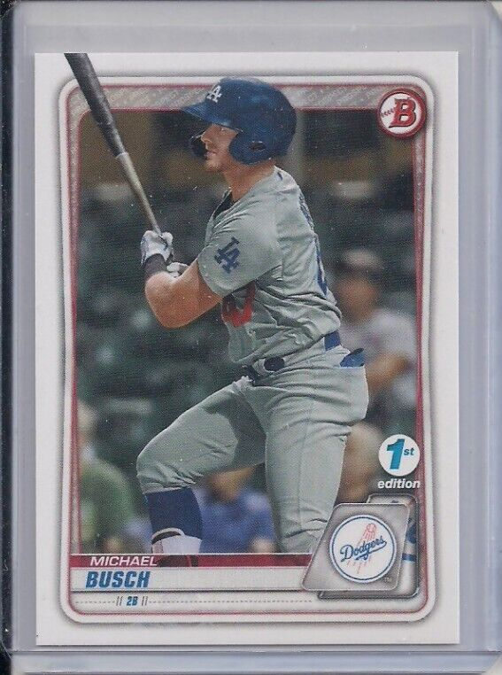 (3X) 2020 Bowman Draft 1st Edition Michael Busch | eBay