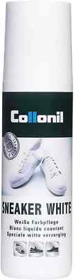 Collonil Sneaker White Schuhreiniger | Farbpflege für Sneaker Turnschuhe 100ml