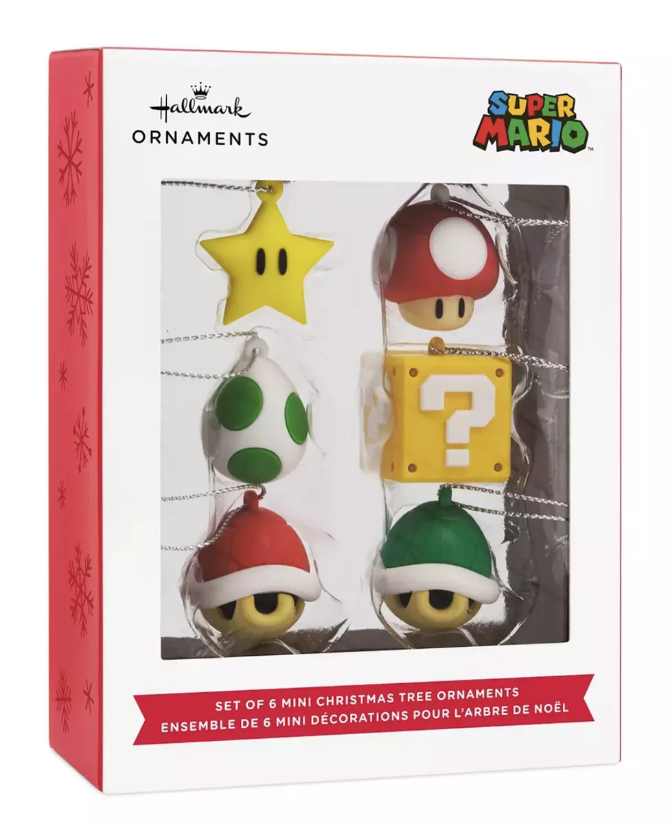 Nintendo best sale christmas ornaments