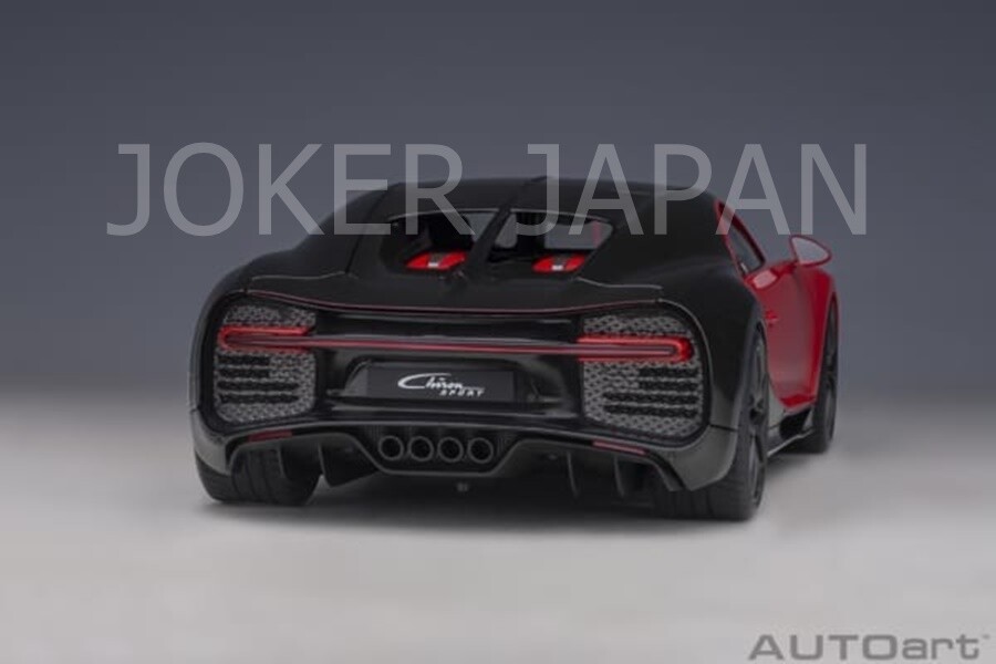 AUTOart Bugatti Chiron Sport (Italian Red/Carbon) [70996] 1/18 JDM