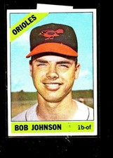 1966 TOPPS #148 BOB JOHNSON ORIOLES EX E03524
