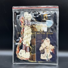 Joan Thomasson Stitchin' Stuff Needlepoint Ornament Kit Crystal Santa Christmas