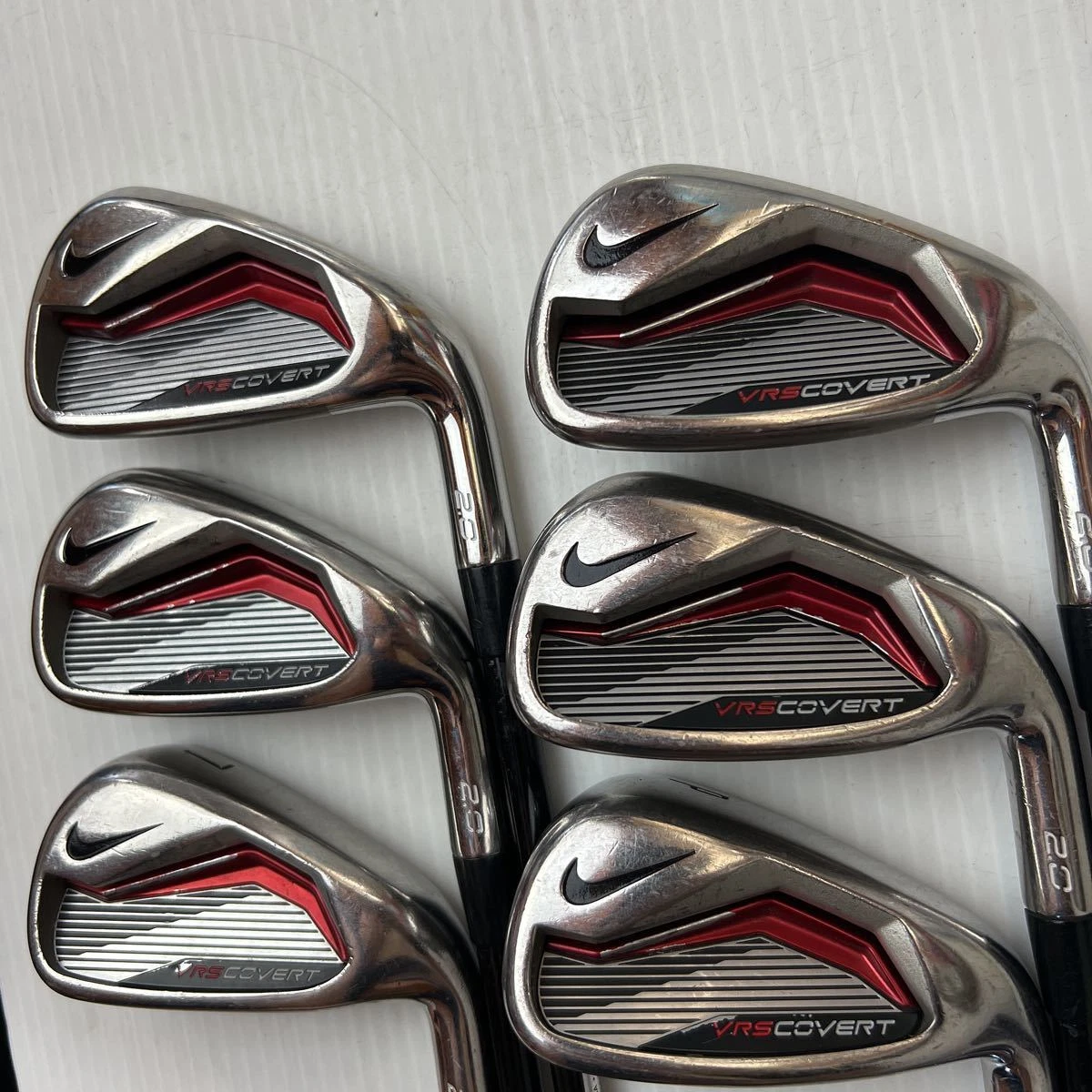 NIKE VRS COVERT 2.0 Iron Set 5 9 Pw 62G Flex S Graphite Shaft 6pcs
