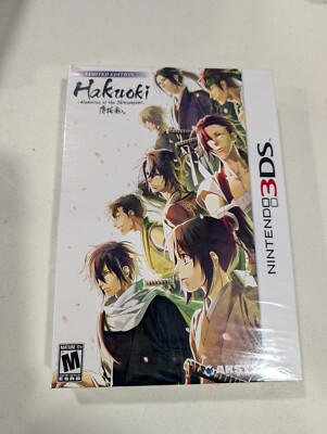 Hakuoki: Memories of the Shinsengumi Limited Edition for Nintendo 3DS Brand New