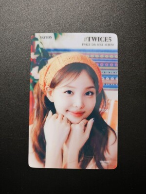 TWICE #TWICE5 JAPAN BEST ALBUM TOWER RECORDS Official Photocard | eBay