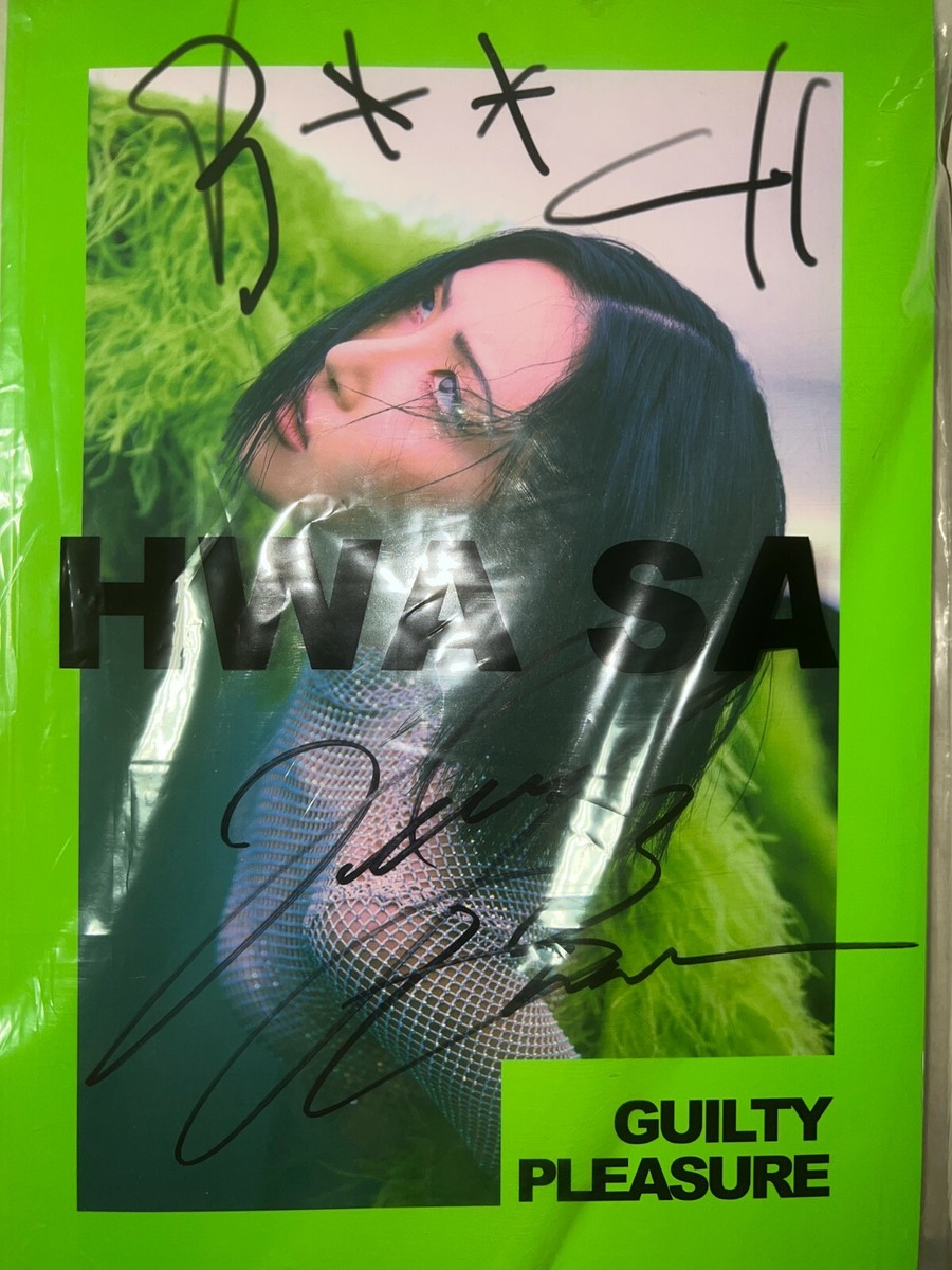 MAMAMOO HWASA [Guilty Pleasure] Autographed Signed Album | eBay