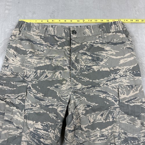 Air Force Men's Digital Camo Cargo Trousers Ripstop Military 36x29 Grunge Skater - Picture 9 of 14