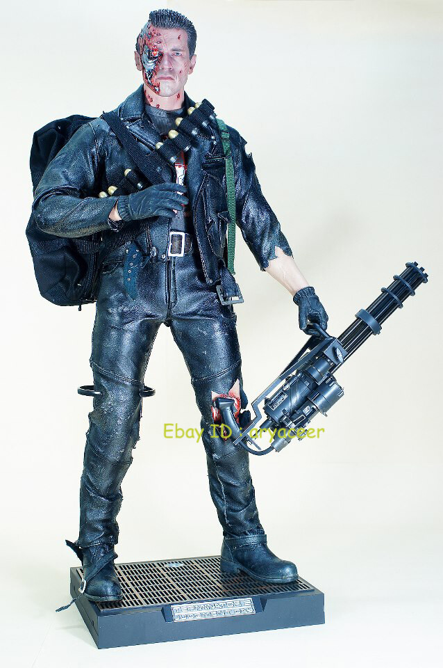Enterbay Terminator 2 Judgment Day T-800 1/4 ﻿Battle Damage Ver