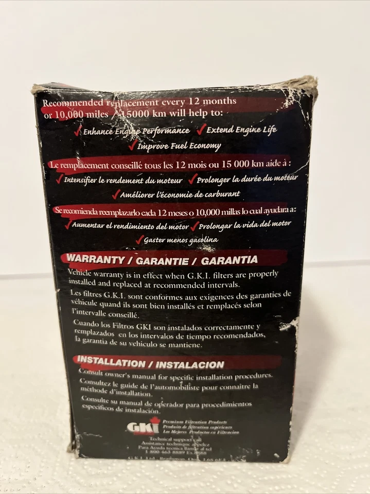 Filtro de combustible GKI - GAS FG986 Foto 3 de 4