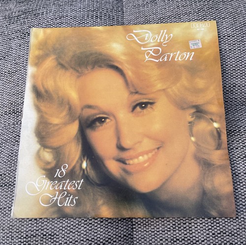 Dolly Parton 18 Greatest Hits Vinyl Record LP Import Country Music Rare - 第 1/22 張圖片