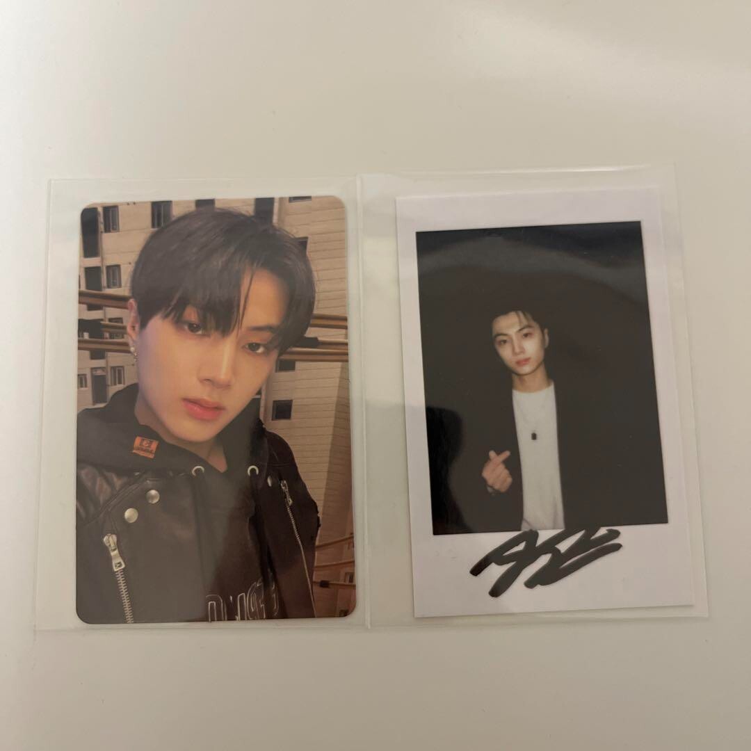 enhypenサイン入りチェキ　enhypen Jay ENHYPEN JAY Photocard set of 2 signed (Print) Polaroid Cheki