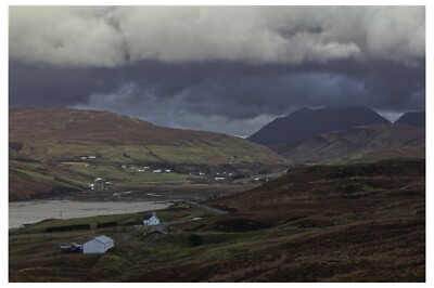 VIEW OVER CARBOST, ISLE OF SKYE, UK - 18'' x 12'' PRINT - SCOTTISH LANDSCAPES .