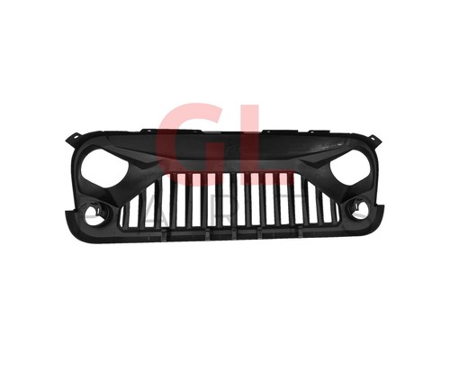 RADIATOR GRILLE FRONT GRILL FOR JEEP WRANGLER 2007 - 2018 GLADIATOR - Picture 2 of 5