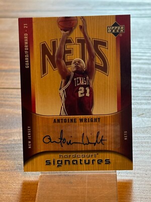 2005-06 Upper Deck Hardcourt - Signatures Antoine Wright #HS-AW