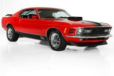 1970 Ford Mustang Mach 1 Red - Poster 20x30 Ready To Ship Now 1970 Ford Mustang Mach 1 Red - Poster 20x30 Ready To Ship Now