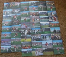 49ERS 1950-60S 4" X 6" (53) ORIGINAL GLOSSY PHOTOS TAKEN AT KEZAR STADIUM