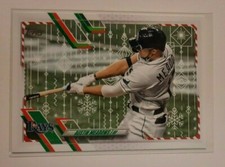 2021 Topps Holiday AUSTIN MEADOWS Base #HW43 Tampa Bay Rays
