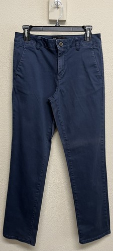 Boys Slim Pants Stretch Pants RSQ Size 18 Light Blue Navy K4266
