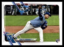 2021 Topps Update  Carlos Hernandez #US234 Kansas City Royals Baseball Card
