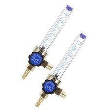 2 Stück Argon-Durchflussmesser, Kohlendioxid-Durchflussmesser, genaues