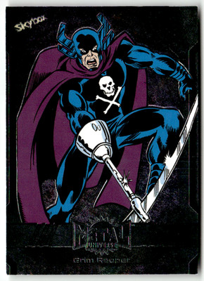 2023 Skybox Metal Universe Marvel No. 144 Grim Reaper