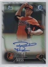 2016 Bowman Chrome Prospects Auto Refractor 460/499 David Hess #CPA-DH Auto 1w6
