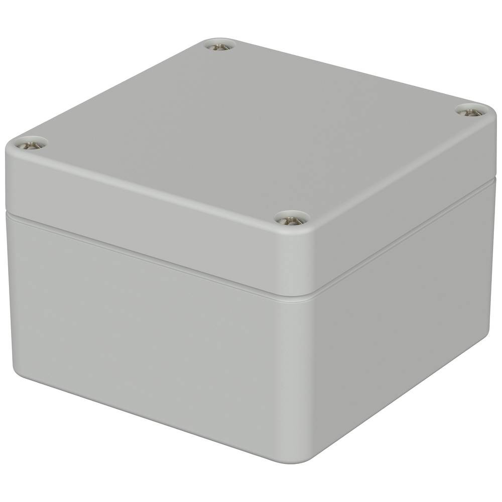 Boîtier industriel polycarbonate gris Bopla 02210094 étanche IP66 dimensions 82mm